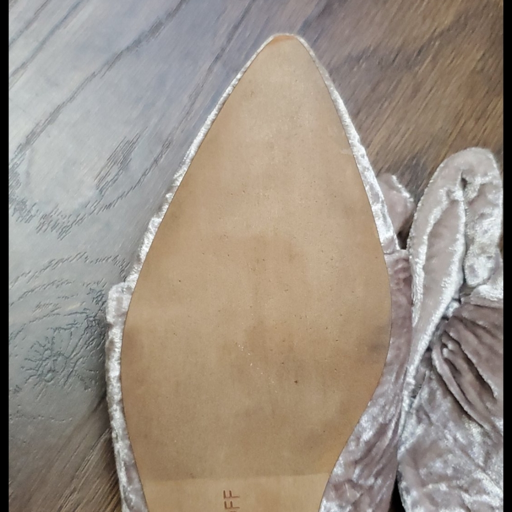 ❌SOLD❌Rebecca Minkoff Velvet Bow Pointed-toe Mules - Picture 5 of 6